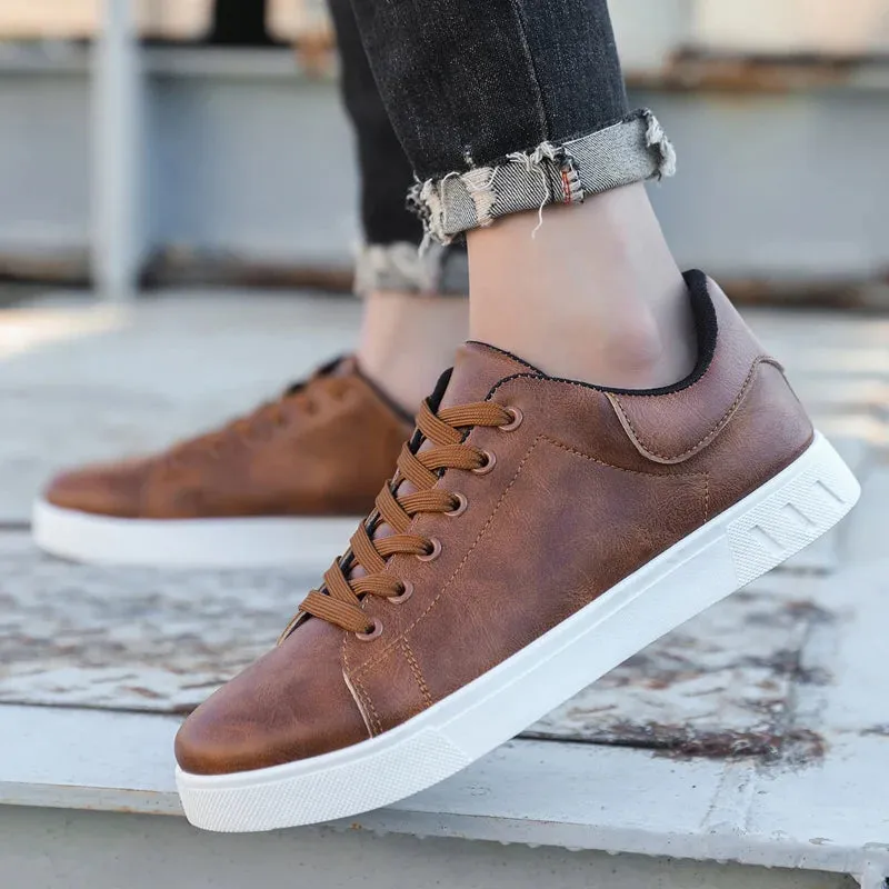 Brown Comfortable Oxford Casual Flat  Shoes