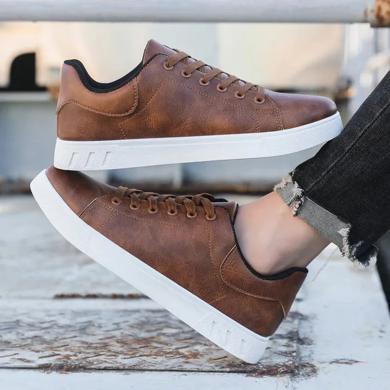 Brown Comfortable Oxford Casual Flat  Shoes