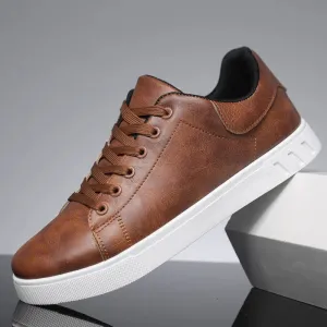 Brown Comfortable Oxford Casual Flat  Shoes