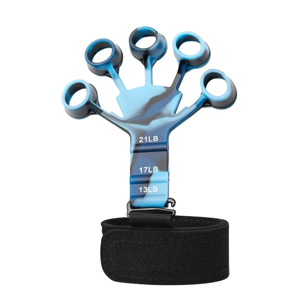 Build Finger Strength and Dexterity with our 6-Resistance Finger Gripper Exerciser - Ideal for Musicians and Athletes!