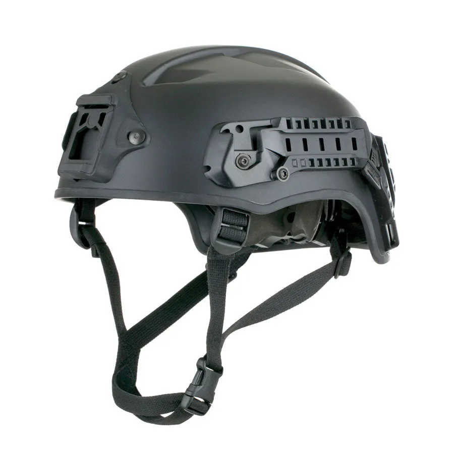 Busch PROtective AMH-2 Helmet with Rail & NVG Black