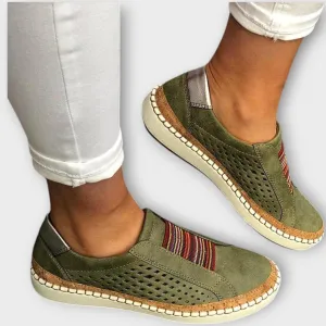 Carolyn - Chic Boho Slip-On Sneakers