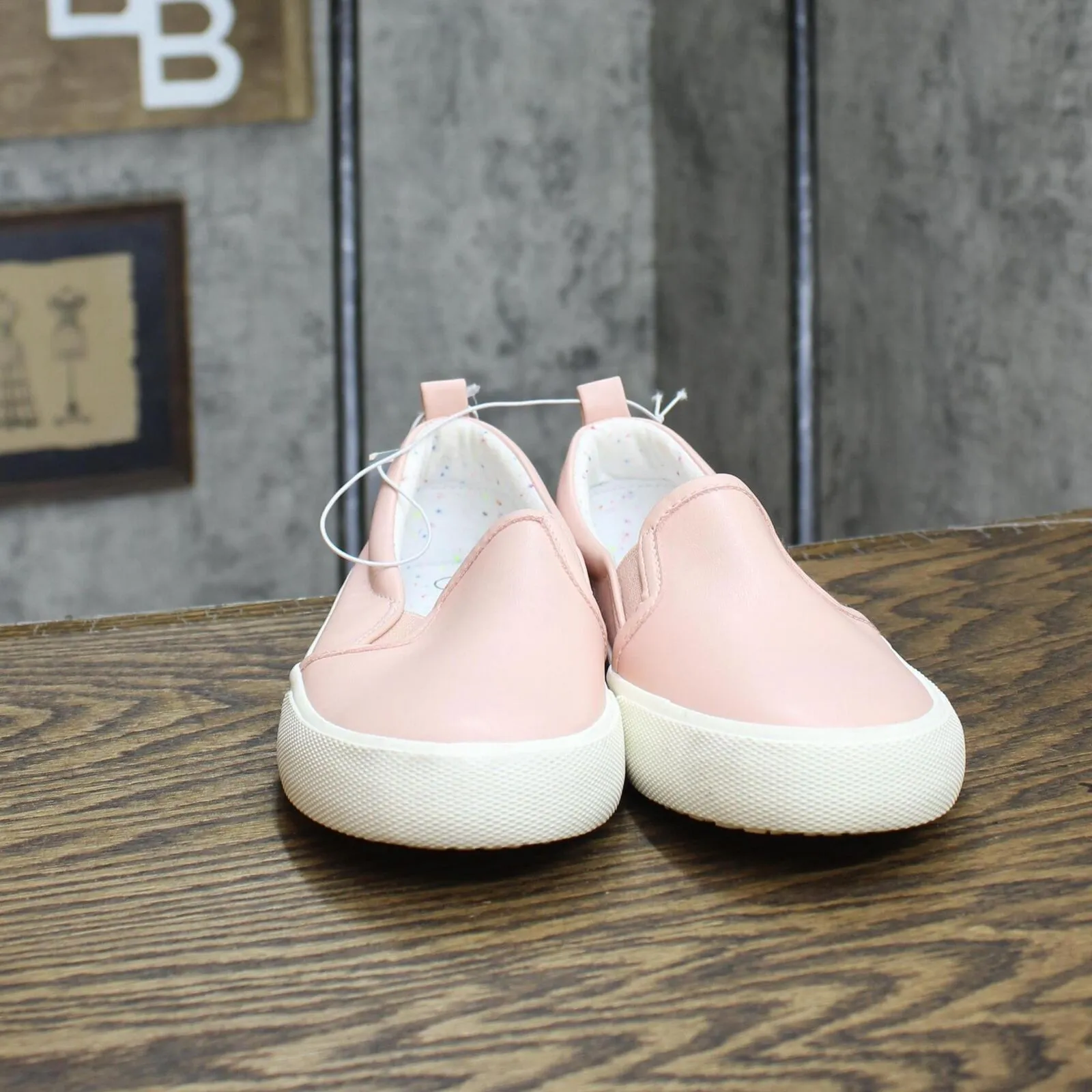 Cat & Jack Girls Youth Hailey Slip-On Sneakers 87831604 Blush Pink 2
