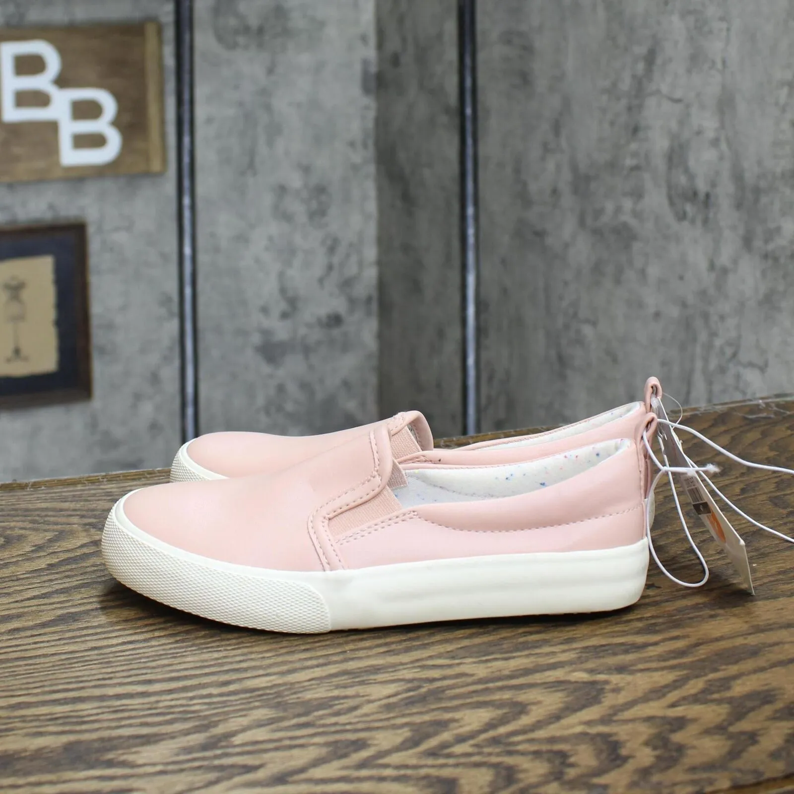 Cat & Jack Girls Youth Hailey Slip-On Sneakers 87831604 Blush Pink 2