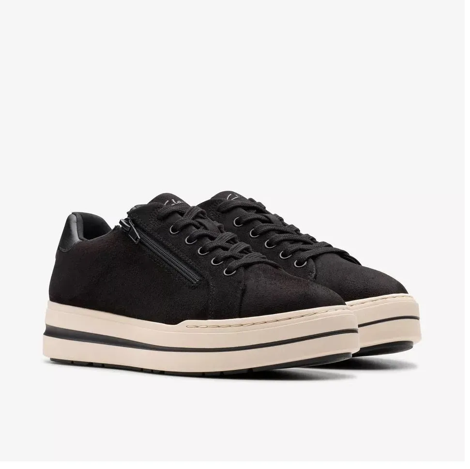 Clarks Women's Audreigh Sky Black Fabric 26179784
