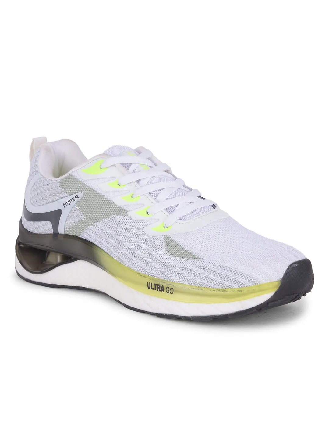 COBB ULTRA GO WHITE MEN'S RUNNING SHOES