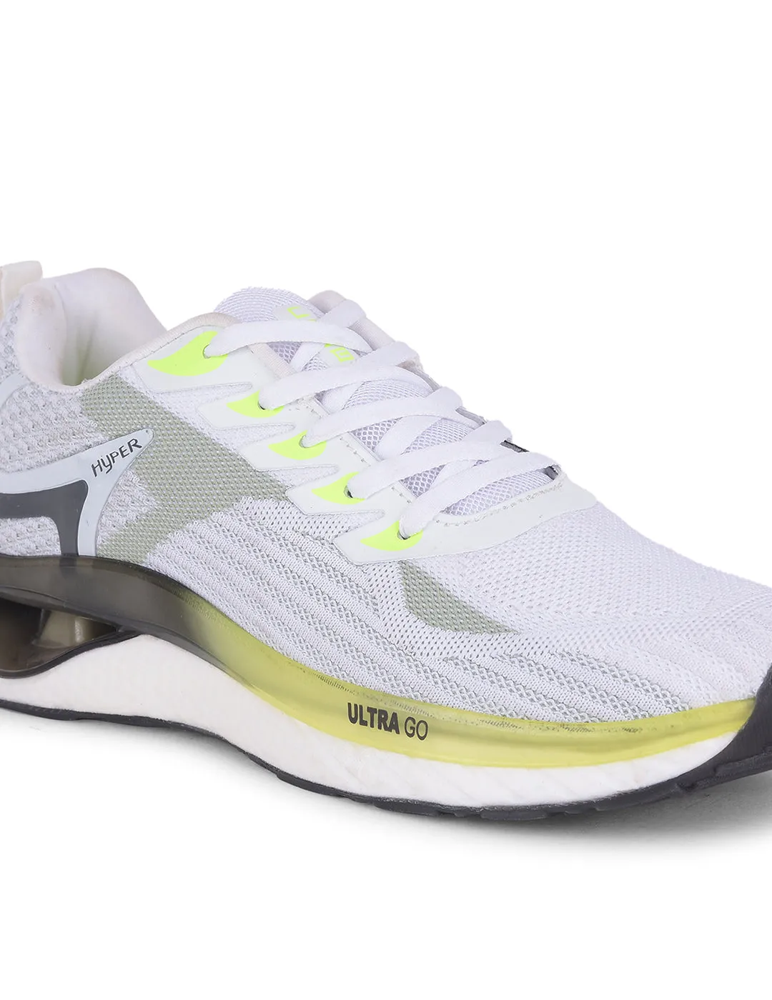 COBB ULTRA GO WHITE MEN'S RUNNING SHOES