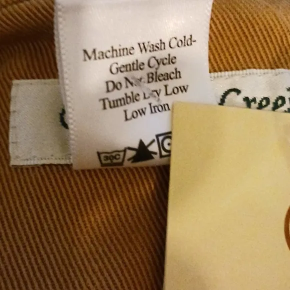 Coldwater Creek Jacket Sz S Mustard Yellow SPORTY Boho Bohemian Preppy Riding