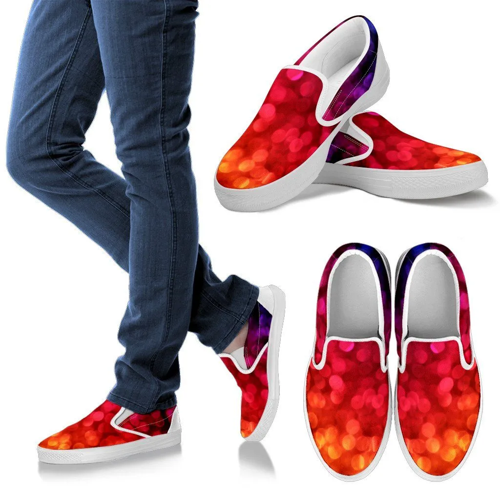 Colors Sparks Slip On Shoes