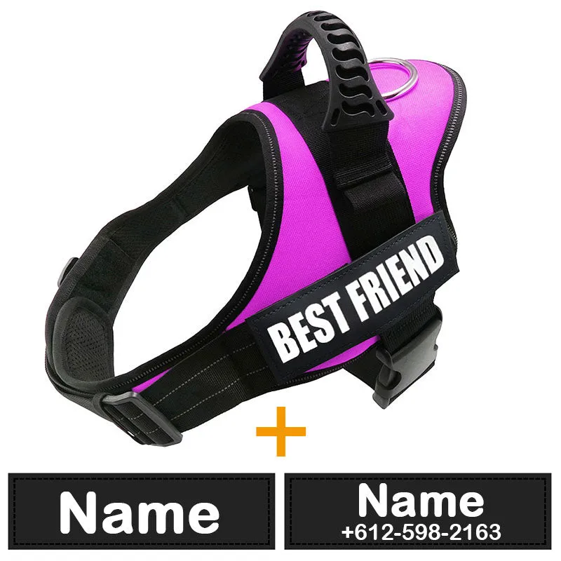 Comfortable Padded Dog Training Vest