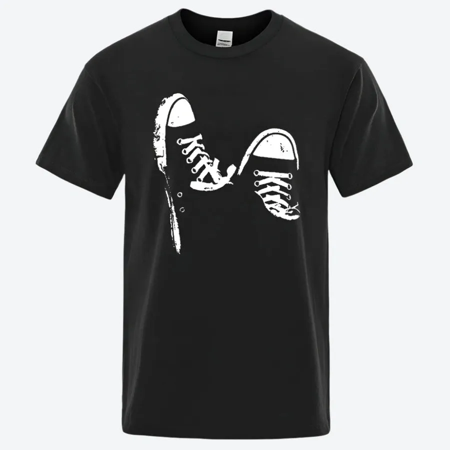 Cool Sneakers Graphic Cotton T-Shirts