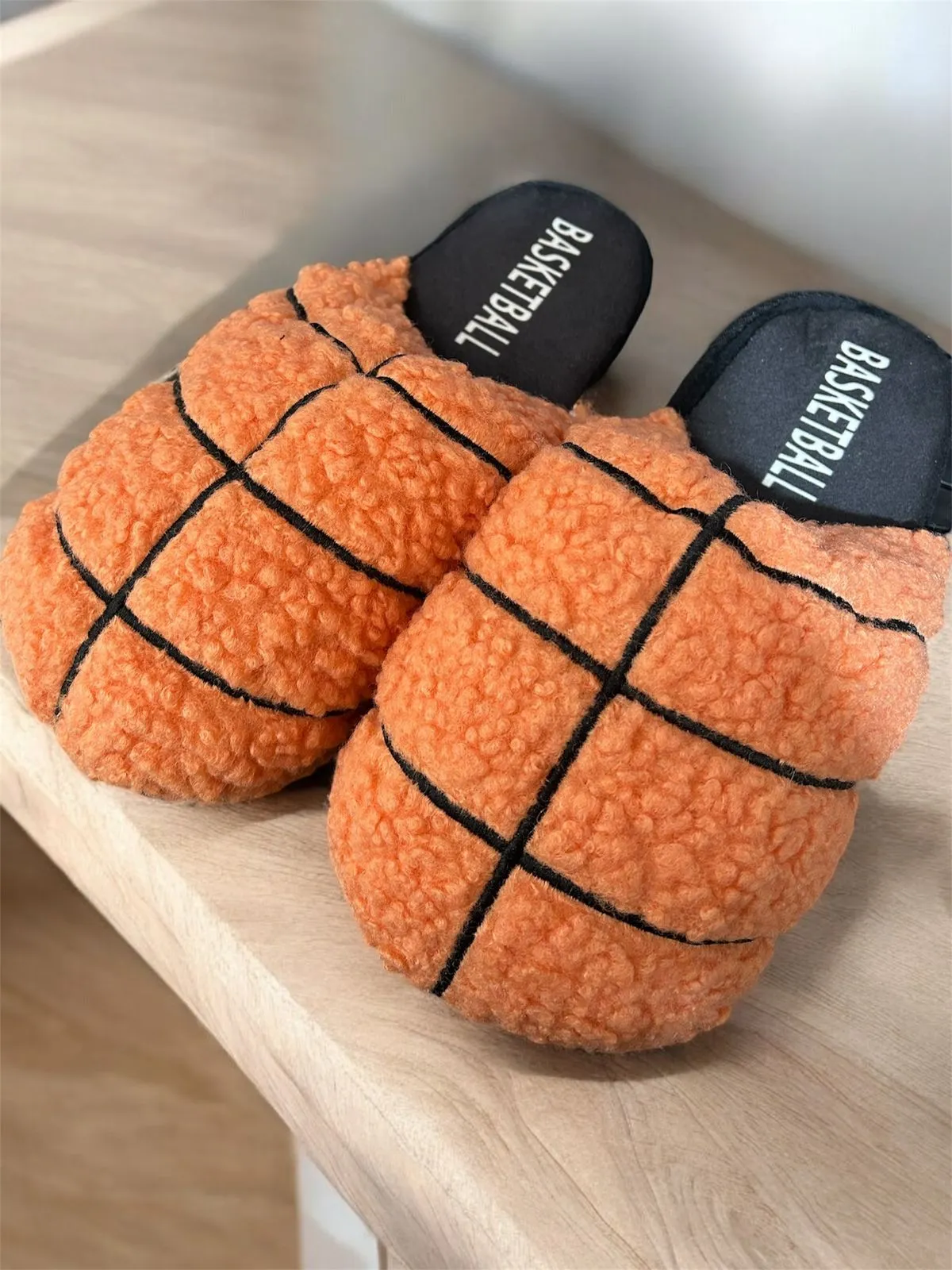 Cozy Basketball Slippers