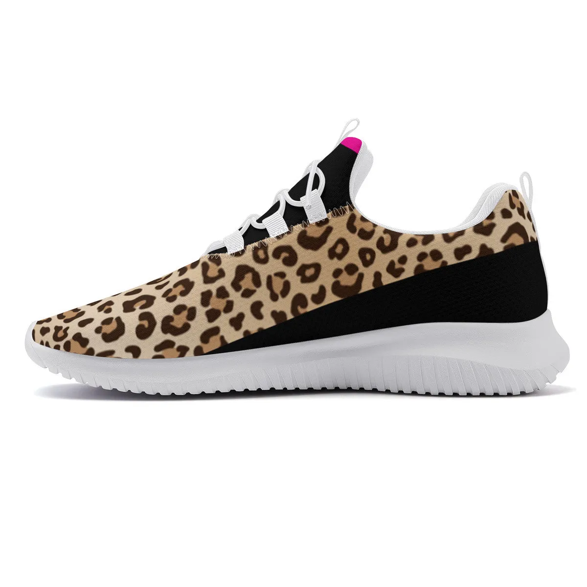 Dance Sneakers - Leopard Print Dance Shoes