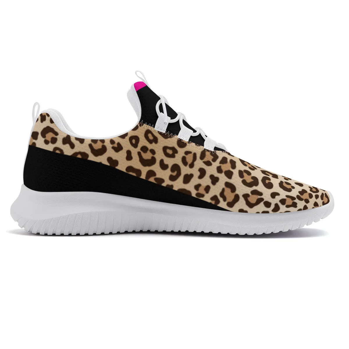 Dance Sneakers - Leopard Print Dance Shoes