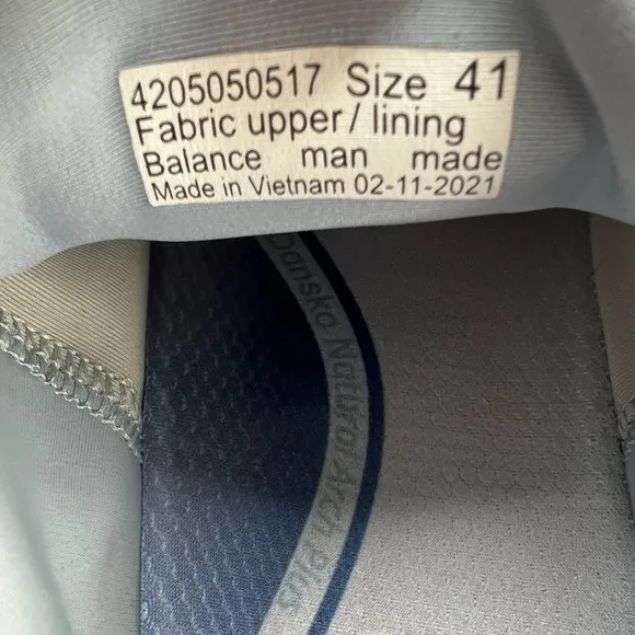 Dansko Women Pace Sneakers Size 41 Blue