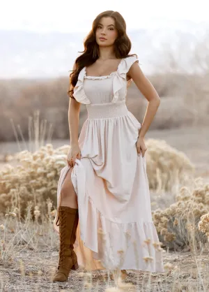 Dawn Dress in Ecru