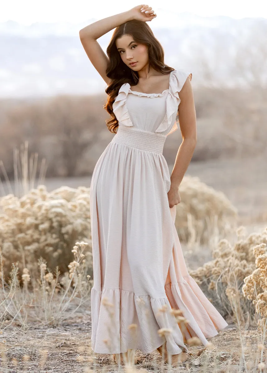 Dawn Dress in Ecru