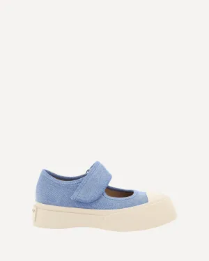 Denim Mary Jane Sneakers