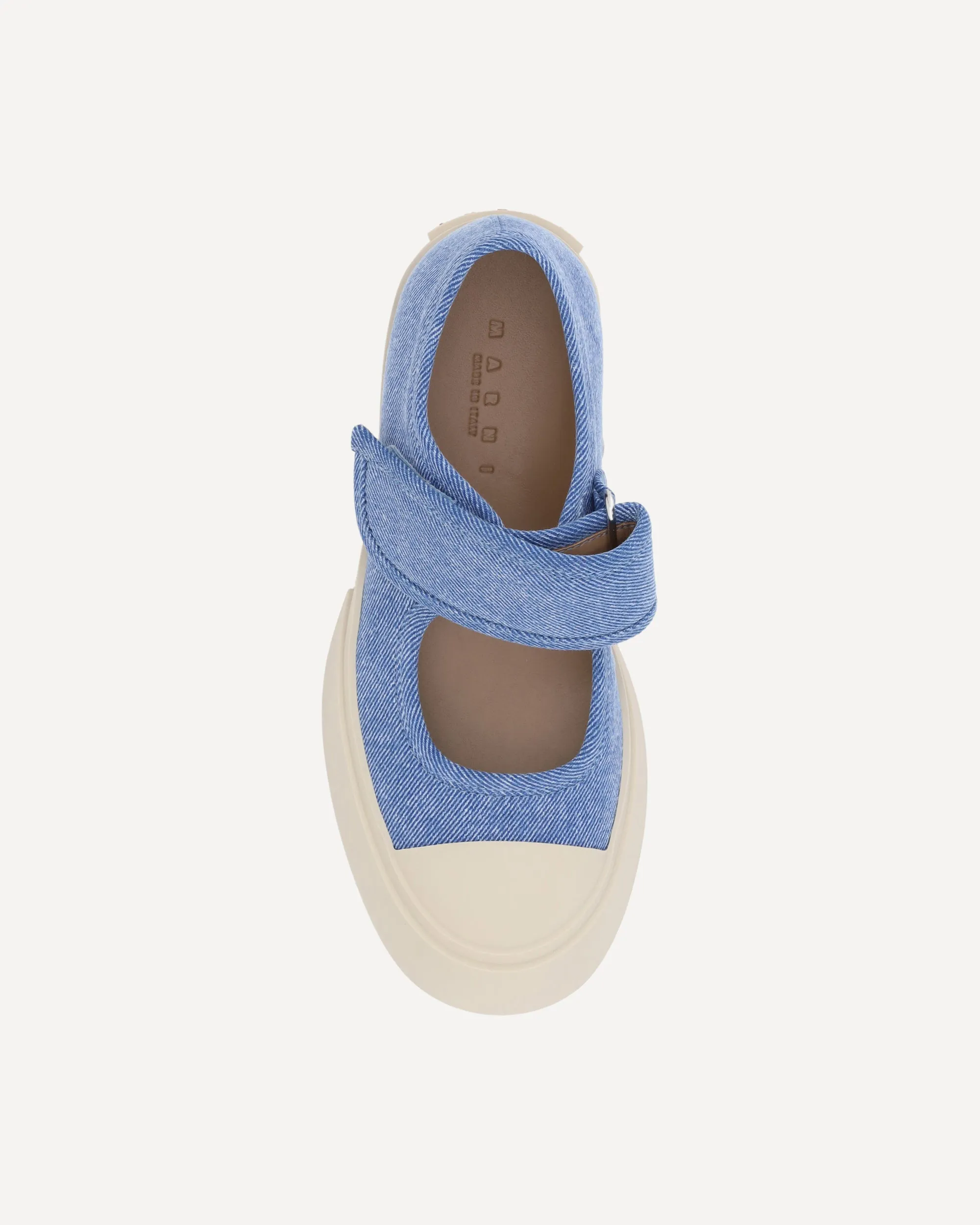 Denim Mary Jane Sneakers