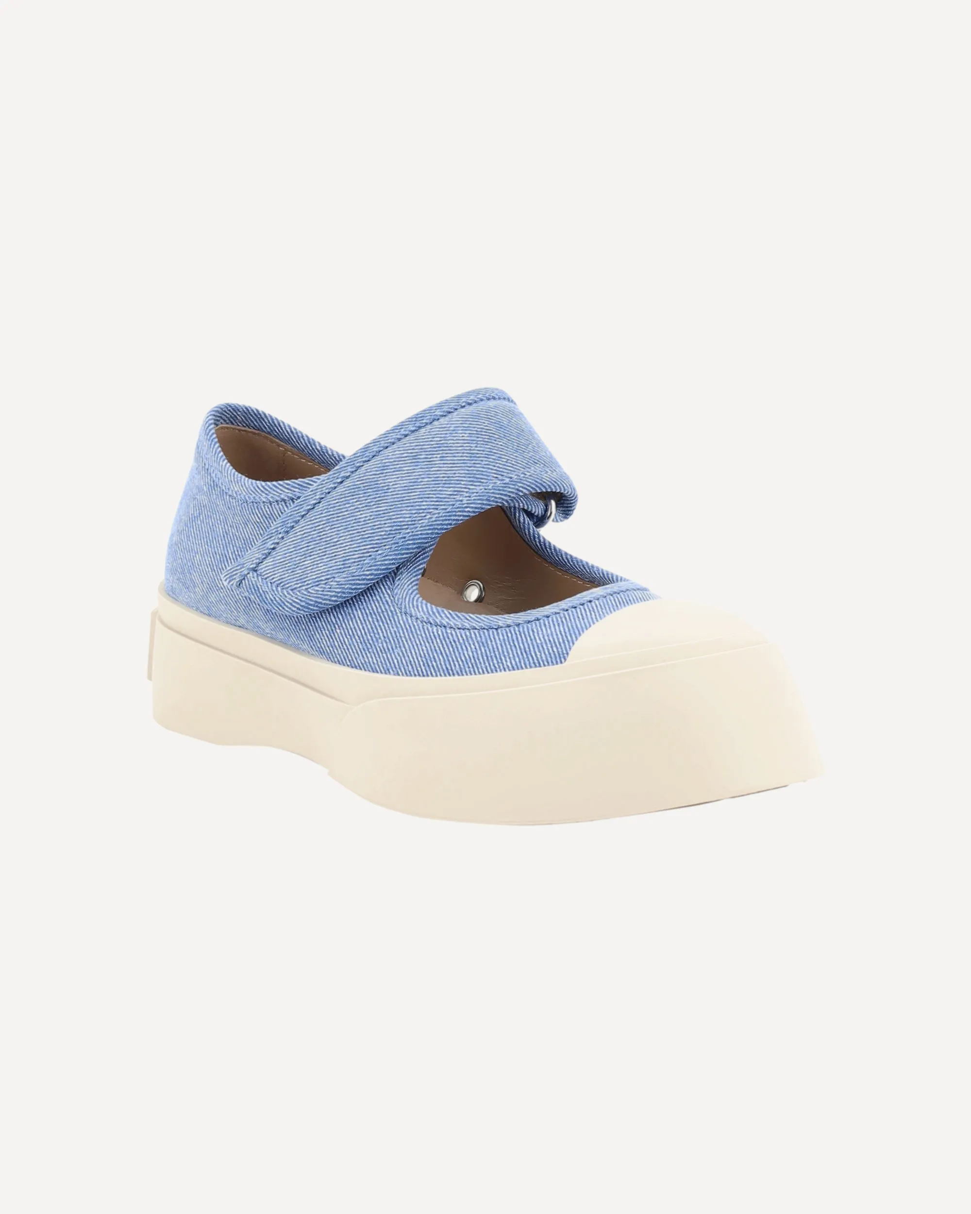 Denim Mary Jane Sneakers