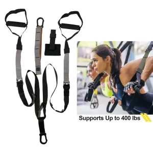 Dimok Suspension Trainer Resistance Exercise Full Body Workout