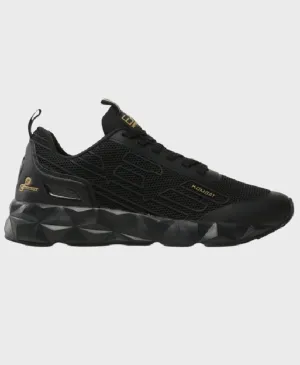 EA7 Emporio Armani X8X154 Woven Sneaker Triple Black/Gold