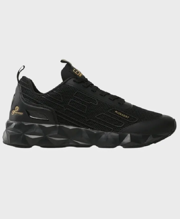 EA7 Emporio Armani X8X154 Woven Sneaker Triple Black/Gold