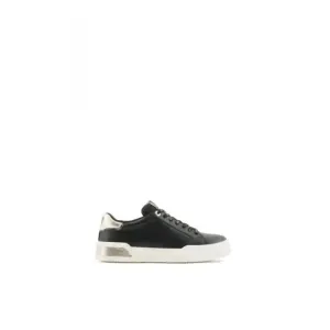EA7 Women's Black Sneakers Size 3 - Spring/Summer Collection