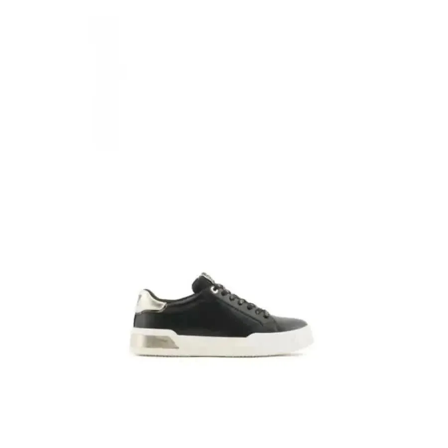 EA7 Women's Black Sneakers Size 3 - Spring/Summer Collection