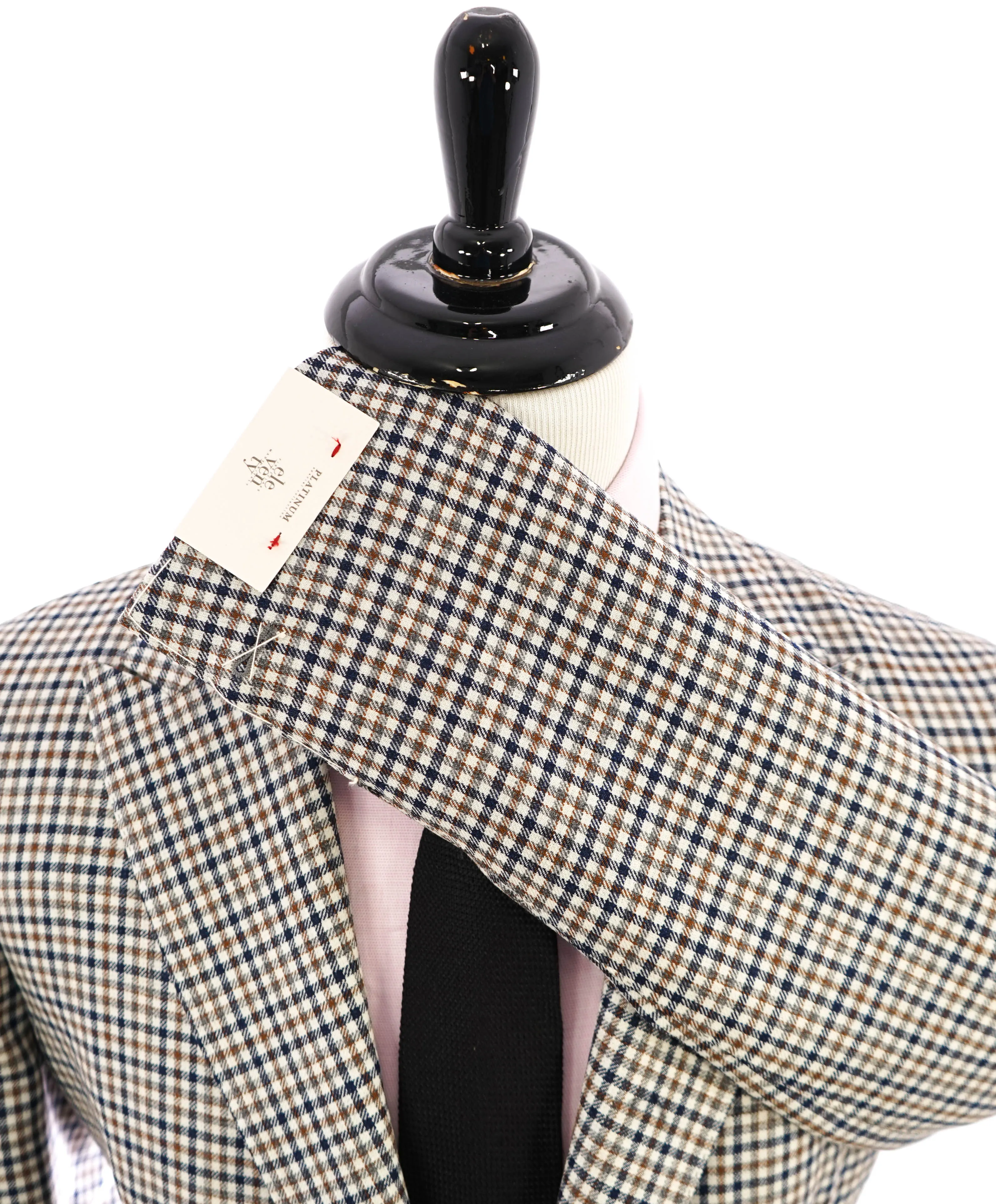 ELEVENTY - By ERMENEGILDO ZEGNA *OASI WOOL & SILK* Check Blazer - 40 (50 EU)