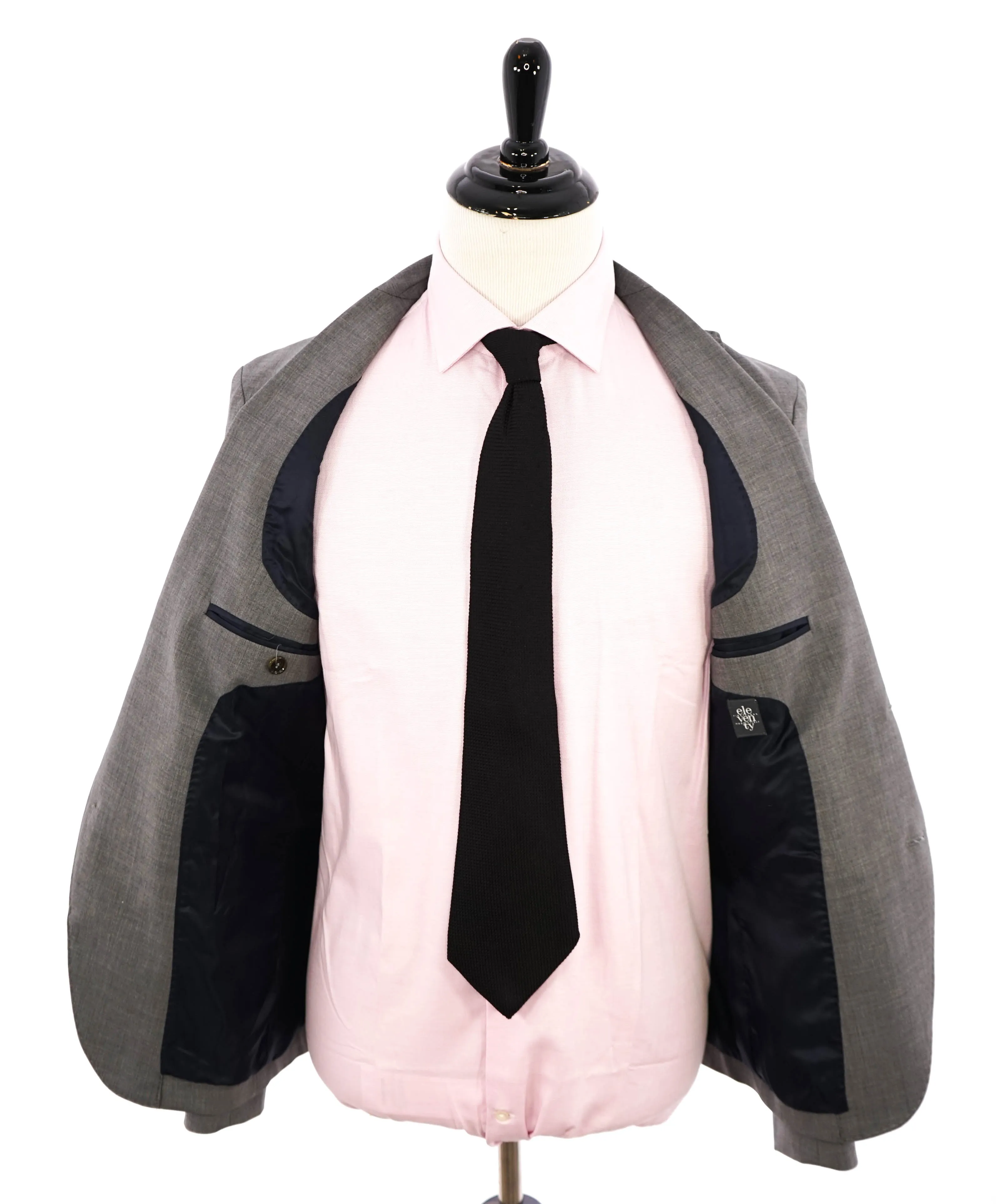ELEVENTY - Gray Wool * CLOSET STAPLE * 2-Button Blazer - 38 (48 EU)