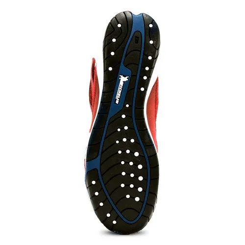 Elite Red High Top Boxing Shoes