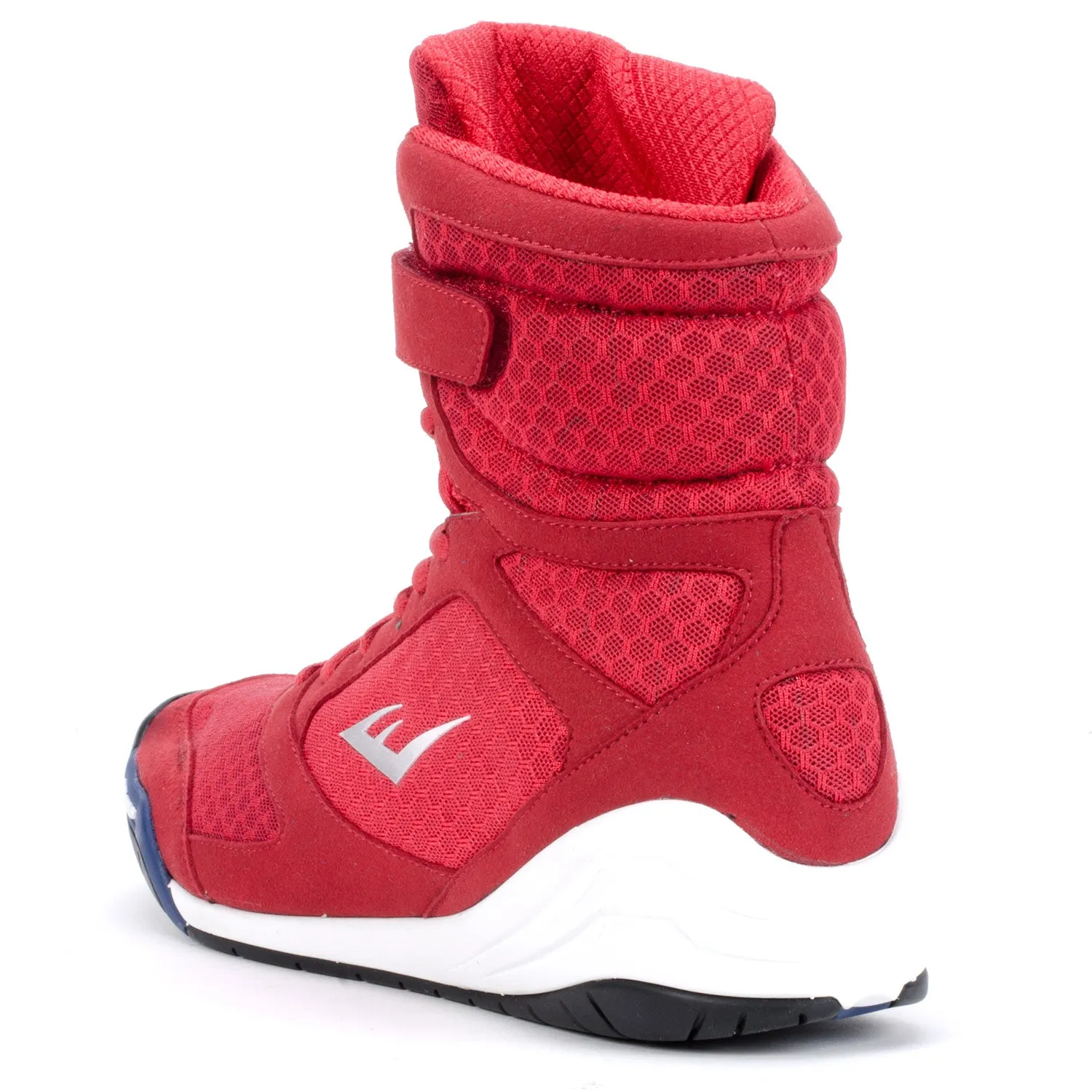 Elite Red High Top Boxing Shoes