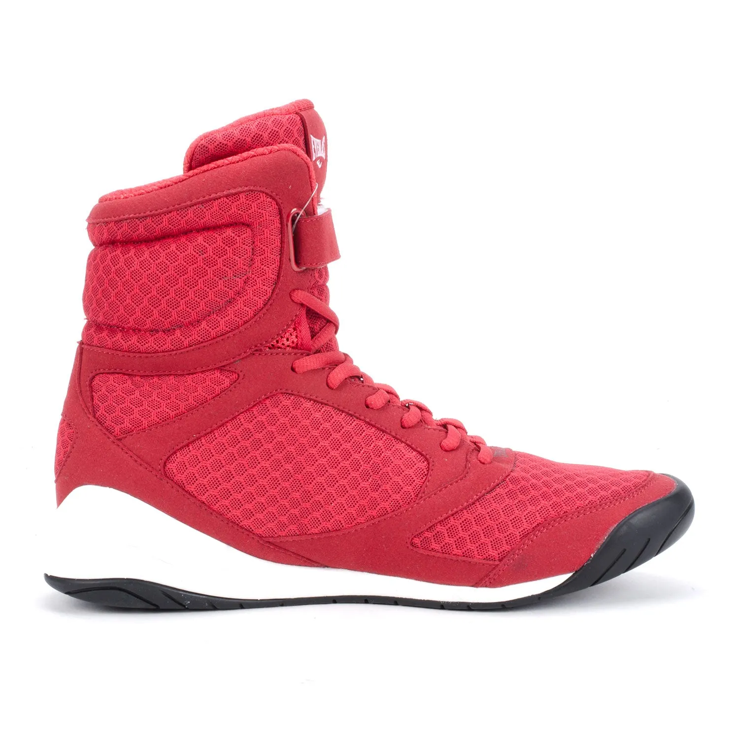 Elite Red High Top Boxing Shoes