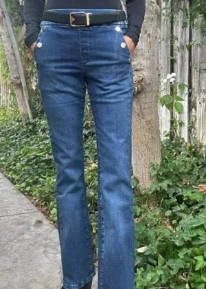 Ellen Denim w/ gold buttons | Flog