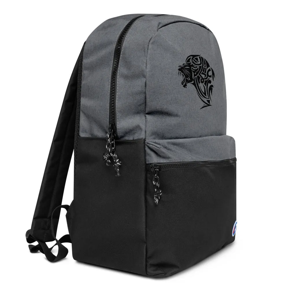 Embroidered Champion UnFazed Lion Backpack