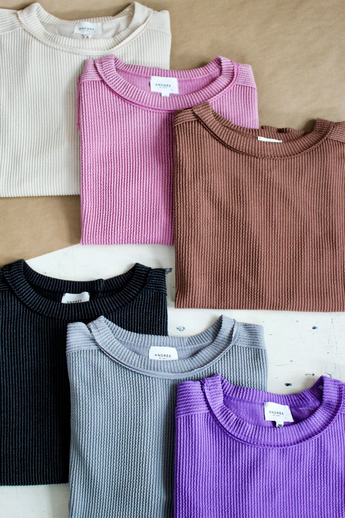 Everyday Essential Crewneck • Dusty Rose