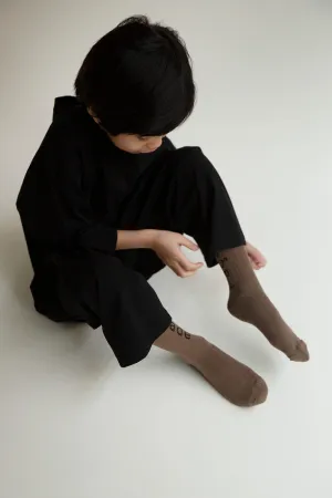 Façade Ribbed Cotton Tube Socks 2 pack