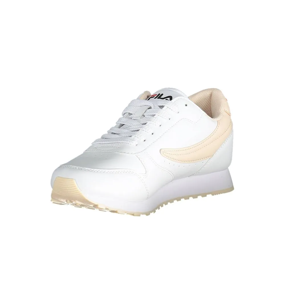 Fila White Synthetic Women Sneaker