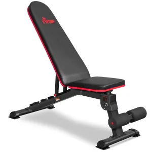 FISUP Weight Bench Adjustable Workout Bench for Full Body Exercise