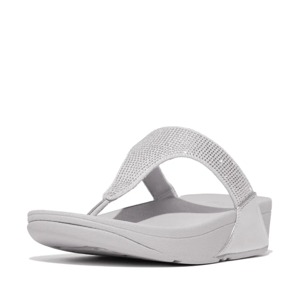 FitFlop LULU Crystal Toe-Post Sandals