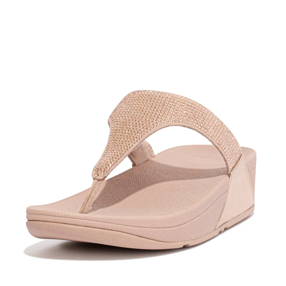 FitFlop LULU Crystal Toe-Post Sandals