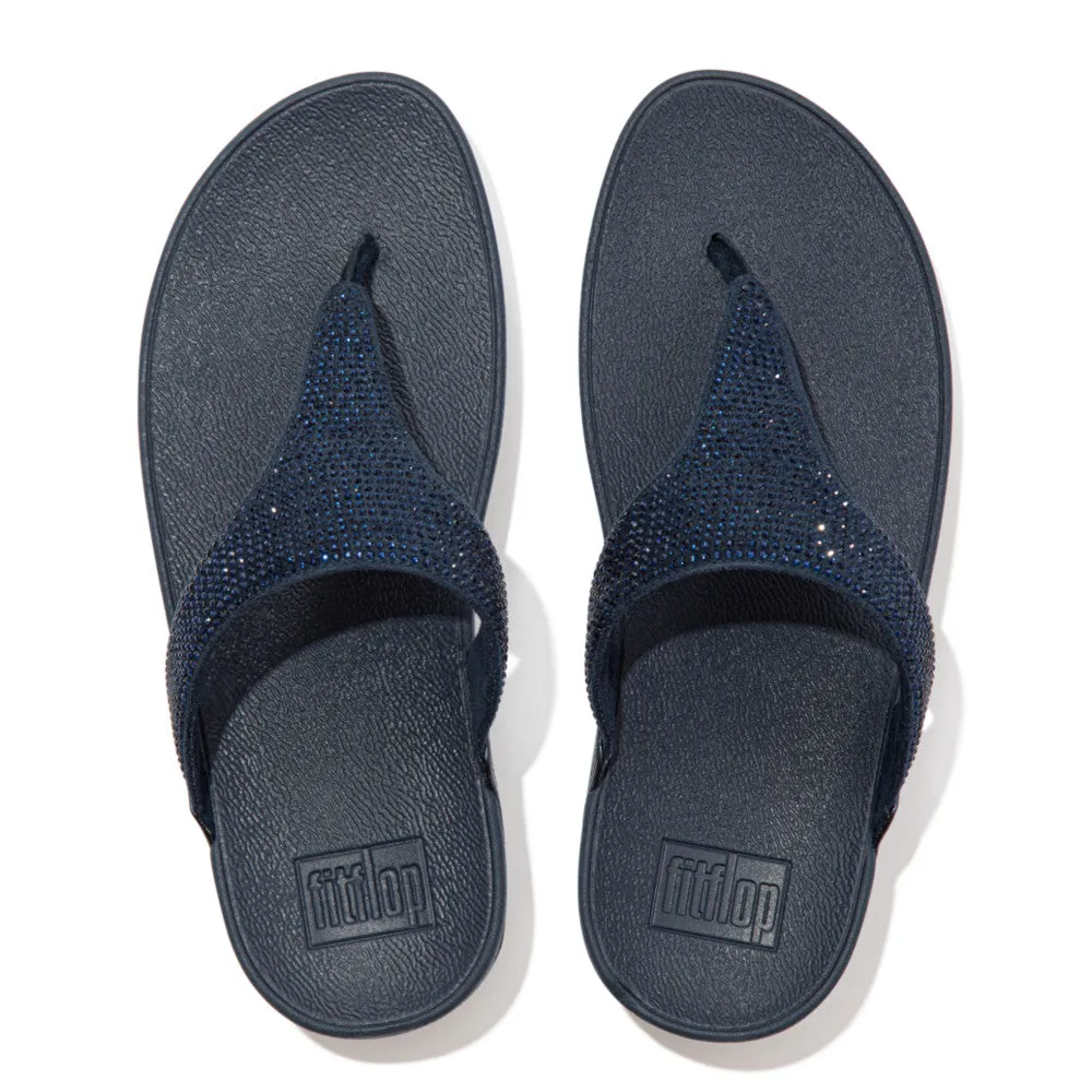 FitFlop LULU Crystal Toe-Post Sandals