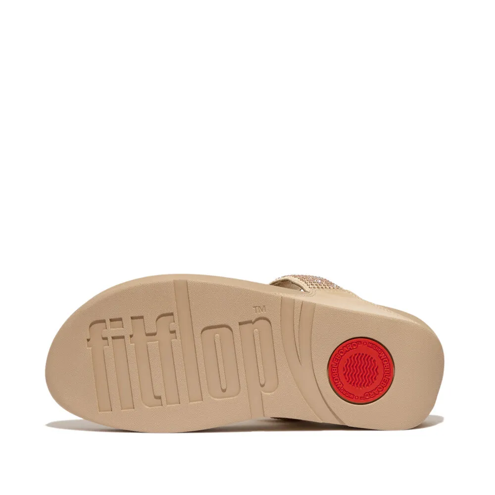 FitFlop LULU Crystal Toe-Post Sandals