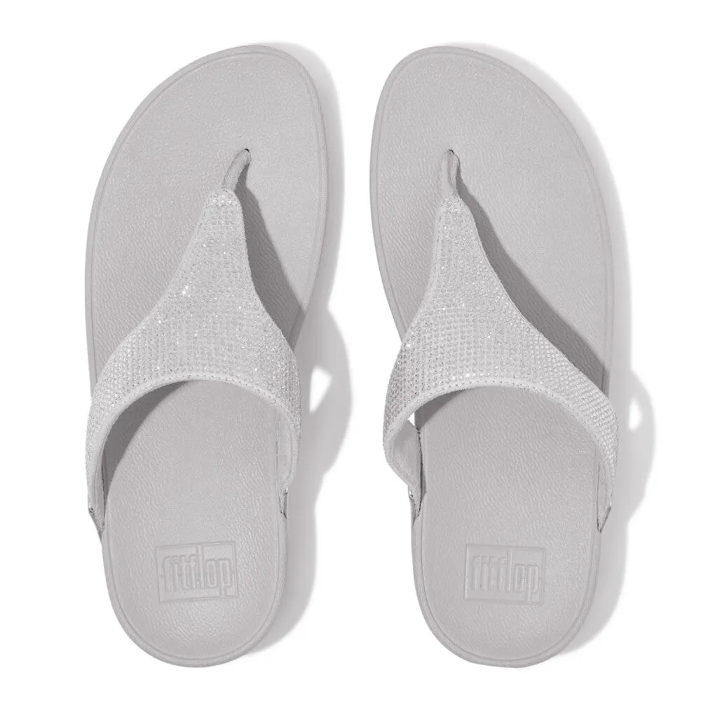 FitFlop LULU Crystal Toe-Post Sandals