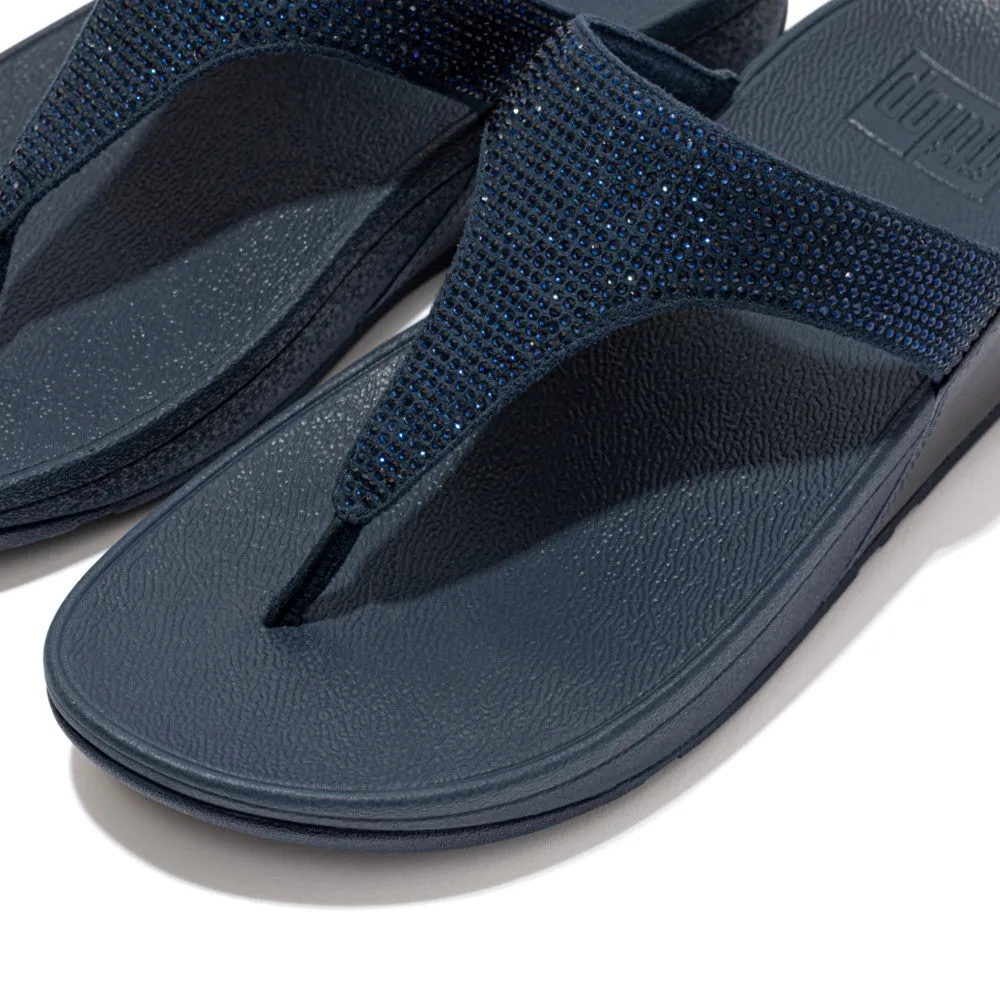 FitFlop LULU Crystal Toe-Post Sandals