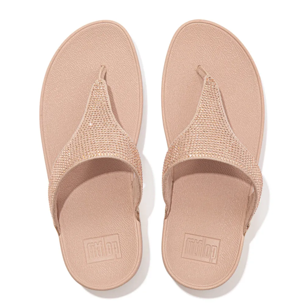 FitFlop LULU Crystal Toe-Post Sandals