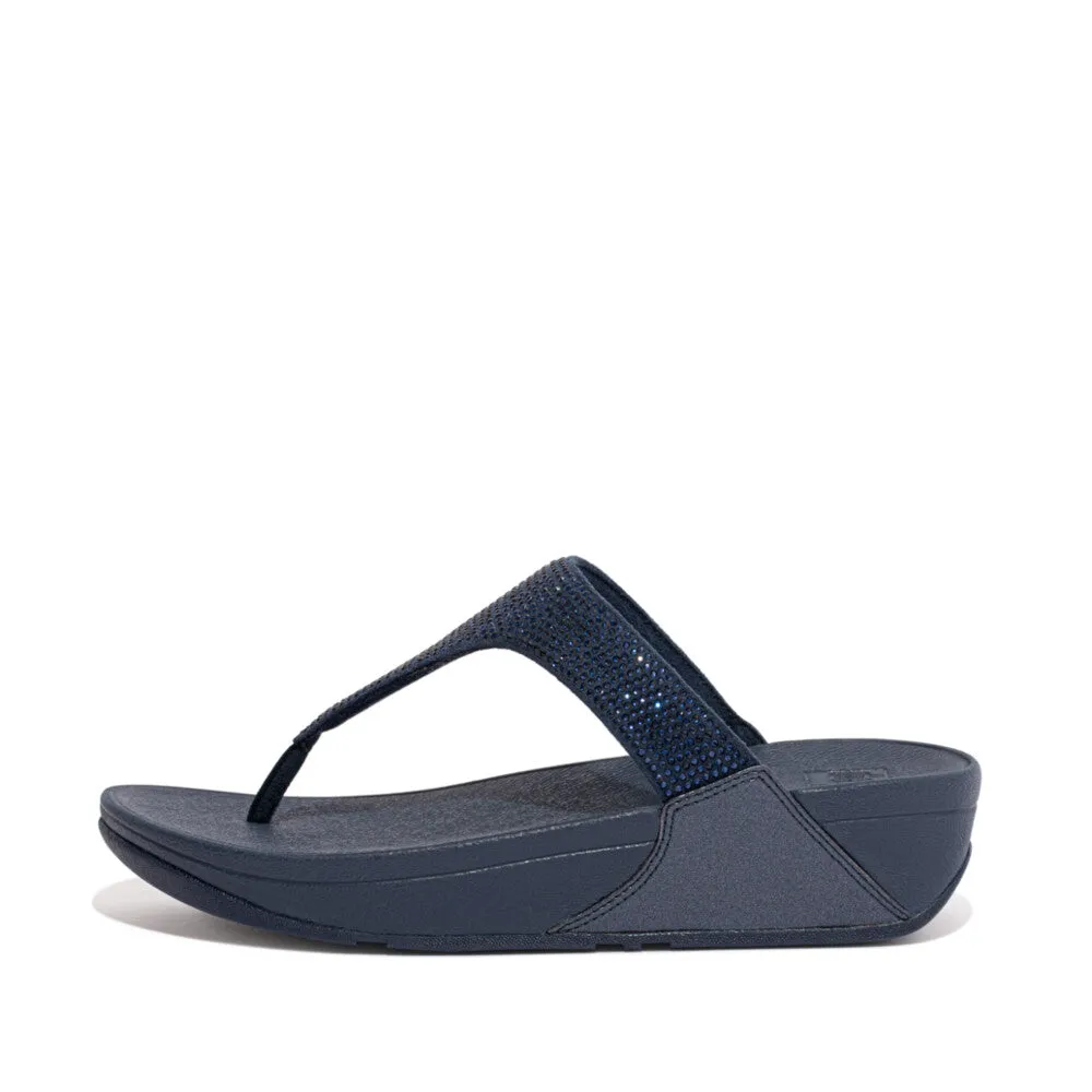 FitFlop LULU Crystal Toe-Post Sandals