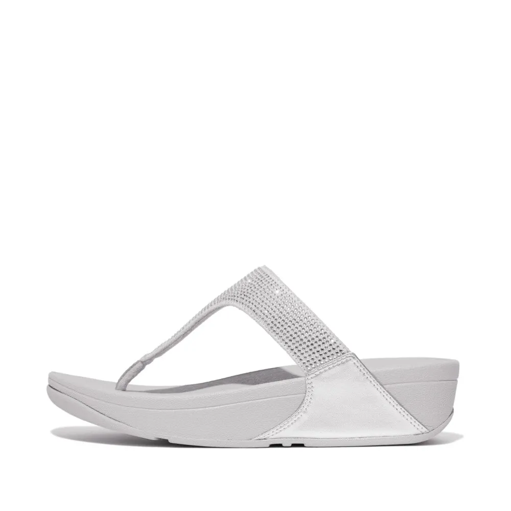 FitFlop LULU Crystal Toe-Post Sandals