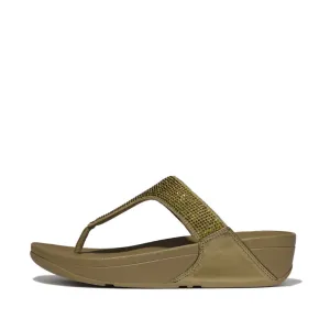 FitFlop LULU Crystal Toe-Post Sandals
